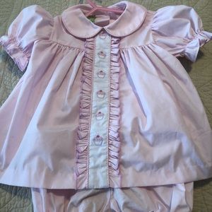 Smocked Cupcake Bloomer Set